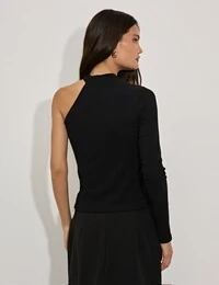 Blusa carol malha assimetrica kayla