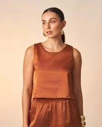 regata melissa tecido poliester acetinado kayla