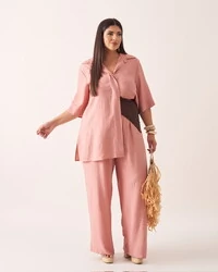 Camisa gil viscose trabalhada kayla
