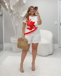 Pre venda shorts liso duas