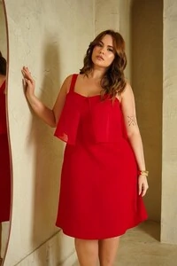 vestido amalfi em chiffon upper