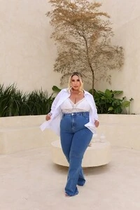 calca flare jeans com elastano f provador