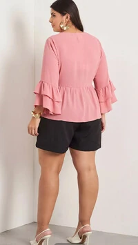 blusa flora crepe ggt kayla