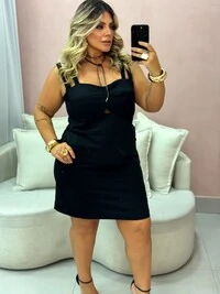 pre venda vestido alfaiataria sarjado rosamili