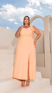 pre venda conjunto alfaiataria marrant saia midi rosamili