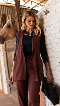 PRE VENDA Blusa detalhe anel dourado rosamili