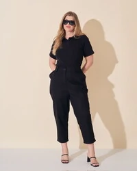 blusa malha micro rib polo kayla