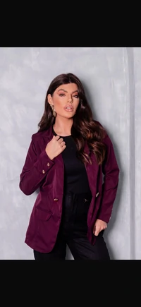 pre venda blazer alfaiataria turim bellah curves