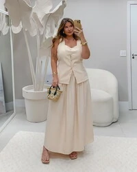 Saia midi evase lore