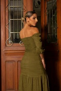 pre venda conjunto cropped cigana+ saia longa 3 marias season divas