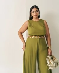 conjunto blusa e calca aladin quebela