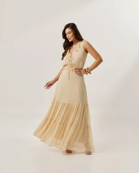 conjunto em crepe ggt com lurex chuvisco quebela