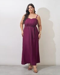 vestido viscose poliamida prespontado faixa elisabeth kayla
