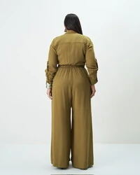 macacao pantalona ziper quebela
