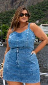 Pre venda mini saia denim 100% algodao mr fr