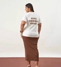 PROMO SEM TROCA T shirt algodão make yourself Kayla