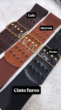 cinto elastic furos