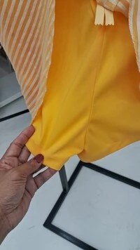 Conjunto voil stripes hotpink