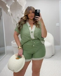 conjunto tricot detalhe lateral planet