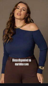 pre venda blusa poliamida canelada assimetrica tellos