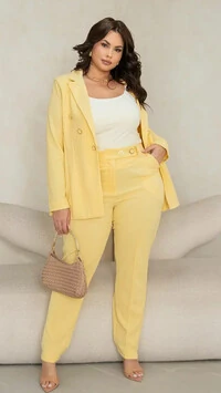 calca alfaiataria crepe scuba ava upper