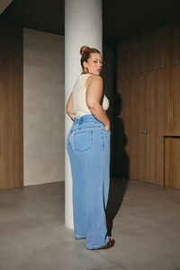 Calca jeans cos duplo izzat