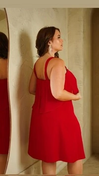 vestido amalfi em chiffon upper