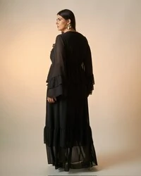 vestido chiffon lina kayla