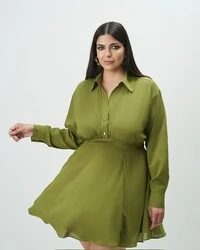 vestido curto camisa chemise quebela