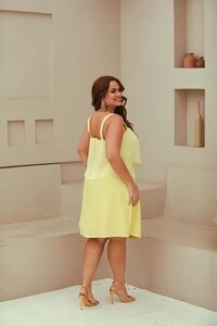 vestido amalfi em chiffon upper