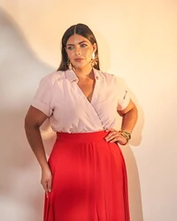 camisa linho transpasse quebela