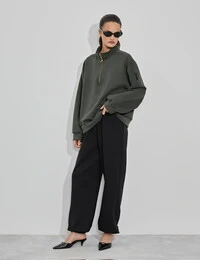 calca moletom jogger kayla