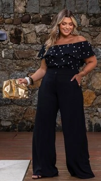 pre venda calca pantalona crepe duna mr fr