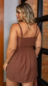 Pre venda conjunto shorts saia e cropped ilhos mr fr