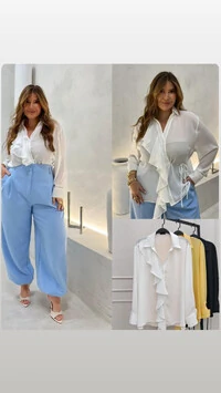 camisa crepe jabour assimetrico hotpink