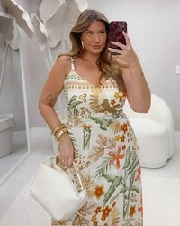 Pre venda vestido passaro marianina