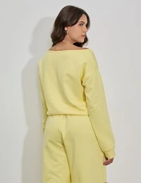blusa moletom algodao kayla