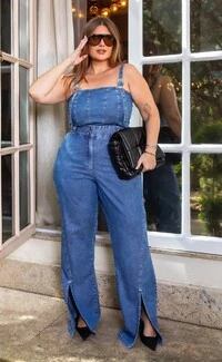 Pre venda Calça jeans com recortes mr fr