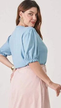 blusa nina viscose upper