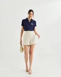 Shorts alfaiataria vinco quebela