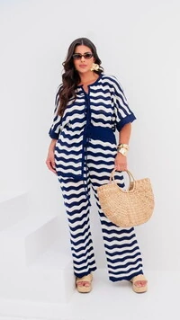 conjunto tricot zigzag lacinhos planet0