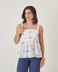 blusa fairy bordada kayla