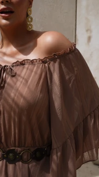 vestido curto atacama cigana quebela