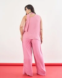 Blusa lace chiffon kayla