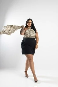 pre venda kimono animal print sutileza milan