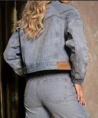 pre venda jaqueta denim divas