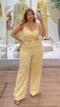 Macacao melina linho firenze upper