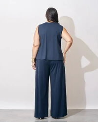 calca poliamida com elastano andreza kayla