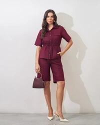 bermuda alfaiataria ciclista cassia kayla