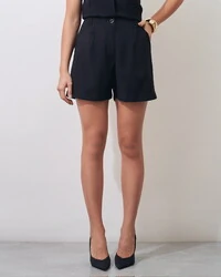 shorts mara alfaiataria de viscose kayla